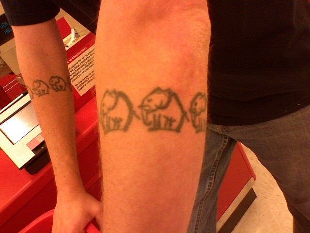 Фото и значение татуировки " Слон ". Y_9eb73bff